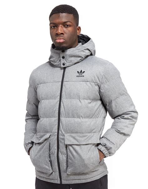 jacket parka adidas originals grey